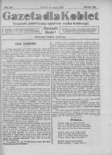Gazeta dla Kobiet: tygodnik poświęcony sprawom ruchu kobiecego: bezpłatny dodatek "Postępu" 1924.03.30 R.3 Nr14
