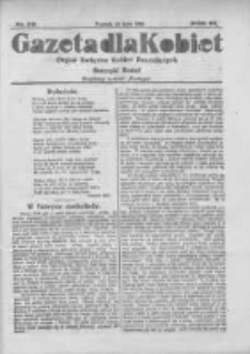 Gazeta dla Kobiet: organ Związku Kobiet Pracujących 1924.07.25 R.3 Nr26