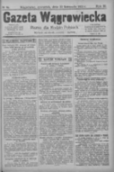 Gazeta Wągrowiecka: pismo dla rodzin polskich 1923.11.22 R.3 Nr96