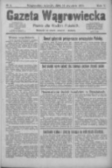 Gazeta Wągrowiecka: pismo dla rodzin polskich 1925.01.13 R.5 Nr6