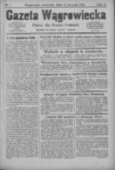 Gazeta Wągrowiecka: pismo dla rodzin polskich 1925.01.15 R.5 Nr7
