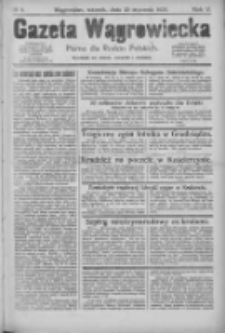 Gazeta Wągrowiecka: pismo dla rodzin polskich 1925.01.20 R.5 Nr9