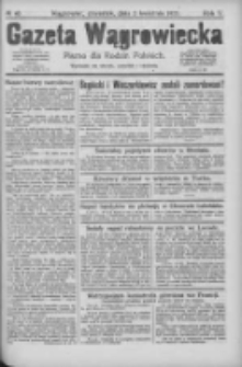 Gazeta Wągrowiecka: pismo dla rodzin polskich 1925.04.02 R.5 Nr40