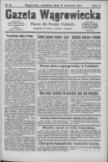 Gazeta Wągrowiecka: pismo dla rodzin polskich 1925.04.19 R.5 Nr46