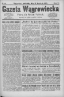 Gazeta Wągrowiecka: pismo dla rodzin polskich 1925.04.26 R.5 Nr49