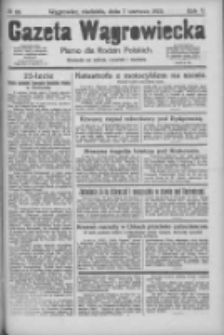Gazeta Wągrowiecka: pismo dla rodzin polskich 1925.06.07 R.5 Nr66