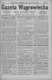 Gazeta Wągrowiecka: pismo dla rodzin polskich 1925.06.21 R.5 Nr72