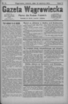 Gazeta Wągrowiecka: pismo dla rodzin polskich 1925.06.23 R.5 Nr73