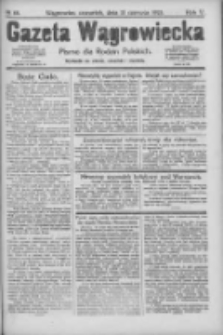 Gazeta Wągrowiecka: pismo dla rodzin polskich 1925.06.11 R.5 Nr68