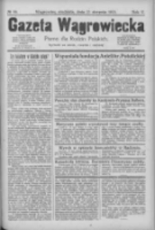 Gazeta Wągrowiecka: pismo dla rodzin polskich 1925.08.23 R.5 Nr99