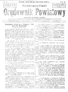 Krotoszyński Orędownik Powiatowy 1931.01.28 R.56 Nr8