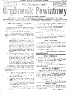 Krotoszyński Orędownik Powiatowy 1931.03.11 R.56 Nr20