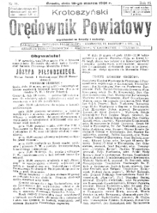 Krotoszyński Orędownik Powiatowy 1931.03.18 R.56 Nr22