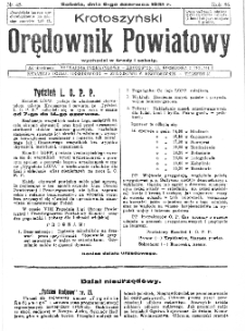 Krotoszyński Orędownik Powiatowy 1931.06.06 R.56 Nr45