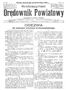 Krotoszyński Orędownik Powiatowy 1931.10.21 R.56 Nr82
