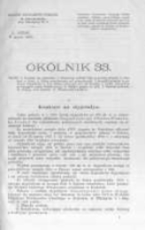 Okólnik. 1898 nr33