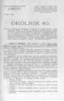 Okólnik. 1899 nr40