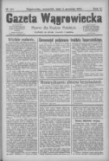 Gazeta Wągrowiecka: pismo dla rodzin polskich 1925.12.03 R.5 Nr143