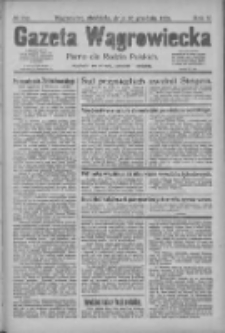 Gazeta Wągrowiecka: pismo dla rodzin polskich 1925.12.20 R.5 Nr150