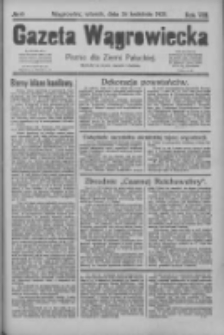 Gazeta Wągrowiecka: pismo dla ziemi pałuckiej 1928.04.24 R.8 Nr49