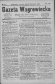 Gazeta Wągrowiecka: pismo dla ziemi pałuckiej 1928.11.27 R.8 Nr141