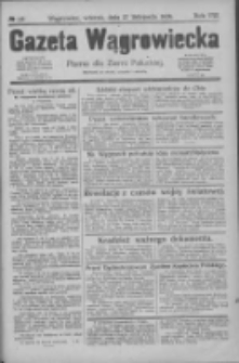 Gazeta Wągrowiecka: pismo dla ziemi pałuckiej 1928.11.27 R.8 Nr141