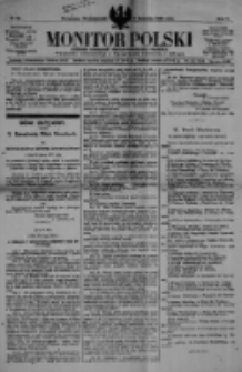 Monitor Polski. Dziennik Urzędowy Rzeczypospolitej Polskiej. 1922.04.03 R.5 nr76