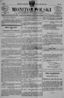 Monitor Polski. Dziennik Urzędowy Rzeczypospolitej Polskiej. 1922.04.20 R.5 nr90