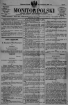Monitor Polski. Dziennik Urzędowy Rzeczypospolitej Polskiej. 1922.10.10 R.5 nr230