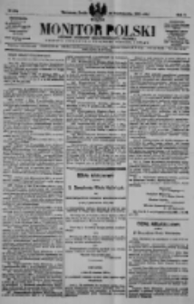 Monitor Polski. Dziennik Urzędowy Rzeczypospolitej Polskiej. 1922.10.25 R.5 nr243