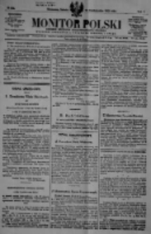 Monitor Polski. Dziennik Urzędowy Rzeczypospolitej Polskiej. 1922.10.28 R.5 nr246