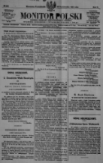 Monitor Polski. Dziennik Urzędowy Rzeczypospolitej Polskiej. 1922.10.30 R.5 nr247