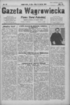 Gazeta Wągrowiecka: pismo ziemi pałuckiej 1931.03.18 R.11 Nr63