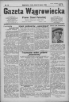 Gazeta Wągrowiecka: pismo ziemi pałuckiej 1931.03.25 R.11 Nr69