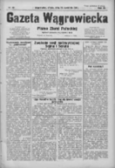 Gazeta Wągrowiecka: pismo ziemi pałuckiej 1931.04.22 R.11 Nr92
