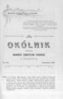 Okólnik. Organ Krajowego Towarzystwa Rybackiego w Krakowie. 1902 nr60