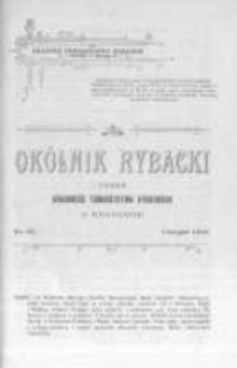 Okólnik Rybacki. Organ Krajowego Towarzystwa Rybackiego w Krakowie. 1903 nr67