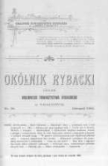 Okólnik Rybacki. Organ Krajowego Towarzystwa Rybackiego w Krakowie. 1905 nr79