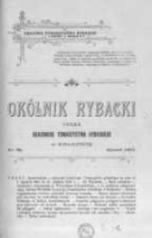Okólnik Rybacki. Organ Krajowego Towarzystwa Rybackiego w Krakowie. 1907 nr90
