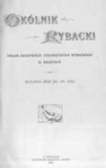 Okólnik Rybacki. Organ Krajowego Towarzystwa Rybackiego w Krakowie. 1908 nr97