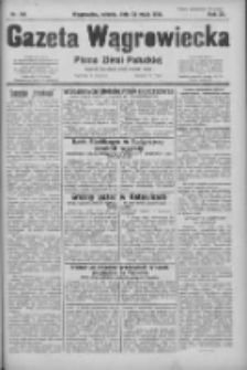Gazeta Wągrowiecka: pismo ziemi pałuckiej 1931.05.23 R.11 Nr118