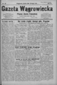 Gazeta Wągrowiecka: pismo ziemi pałuckiej 1931.05.28 R.11 Nr121