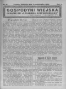 Gospodyni Wiejska. 1922.10.08 R.7 nr41