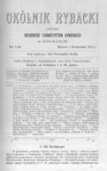 Okólnik Rybacki. Organ Krajowego Towarzystwa Rybackiego w Krakowie. 1911 nr116