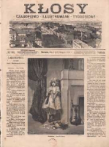 Kłosy: czasopismo ilustrowane, tygodniowe, poświęcone literaturze, nauce i sztuce 1868.08.01(13) T.7 Nr163