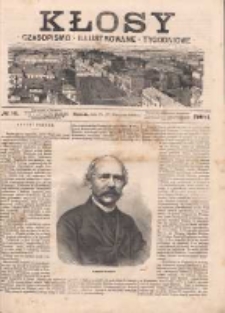 Kłosy: czasopismo ilustrowane, tygodniowe, poświęcone literaturze, nauce i sztuce 1868.08.15(27) T.7 Nr165