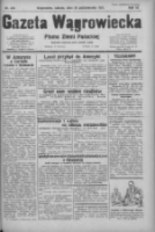 Gazeta Wągrowiecka: pismo ziemi pałuckiej 1931.10.24 R.11 Nr246