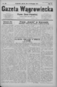 Gazeta Wągrowiecka: pismo ziemi pałuckiej 1931.11.20 R.11 Nr269