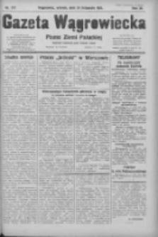 Gazeta Wągrowiecka: pismo ziemi pałuckiej 1931.11.24 R.11 Nr272