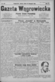 Gazeta Wągrowiecka: pismo ziemi pałuckiej 1931.11.28 R.11 Nr276
